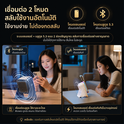 ลำโพงเนี่ยวนำไร้สาย  ของเเท้ รับประกันสินค้า 3 เดือน